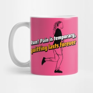 Running woman Mug